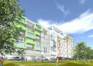 Gesiba Südfassade